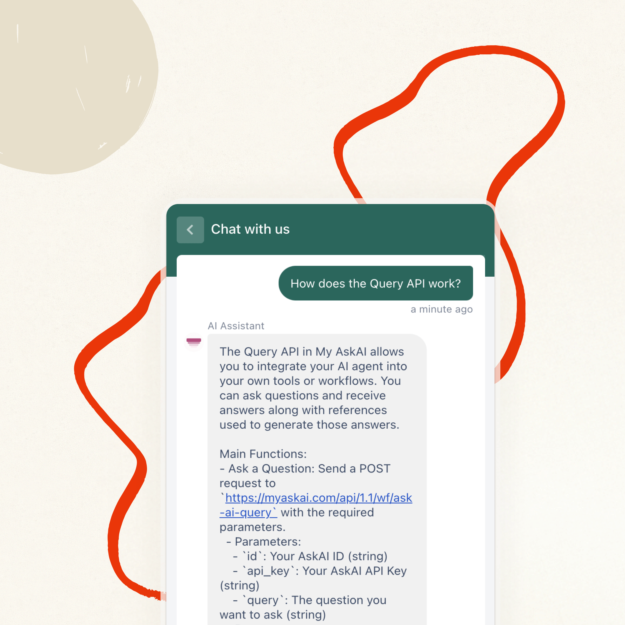 AI agent within Freshchat for customer support