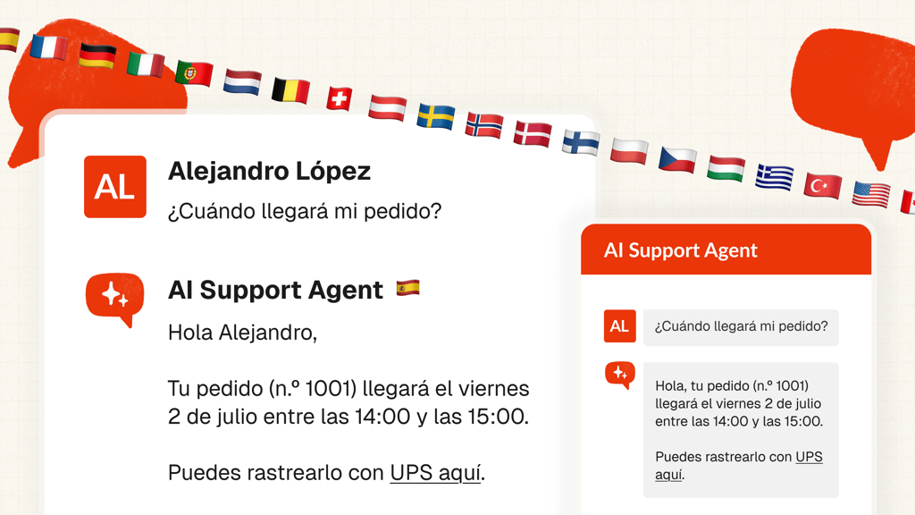 Multilingual customer support, powered by AI