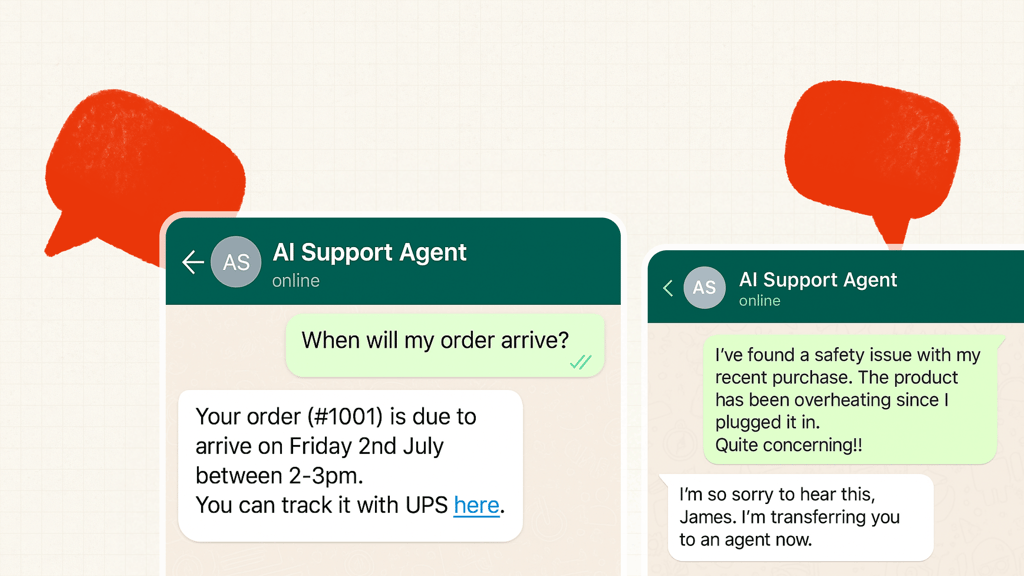 AI customer support on WhatsApp that replies in seconds