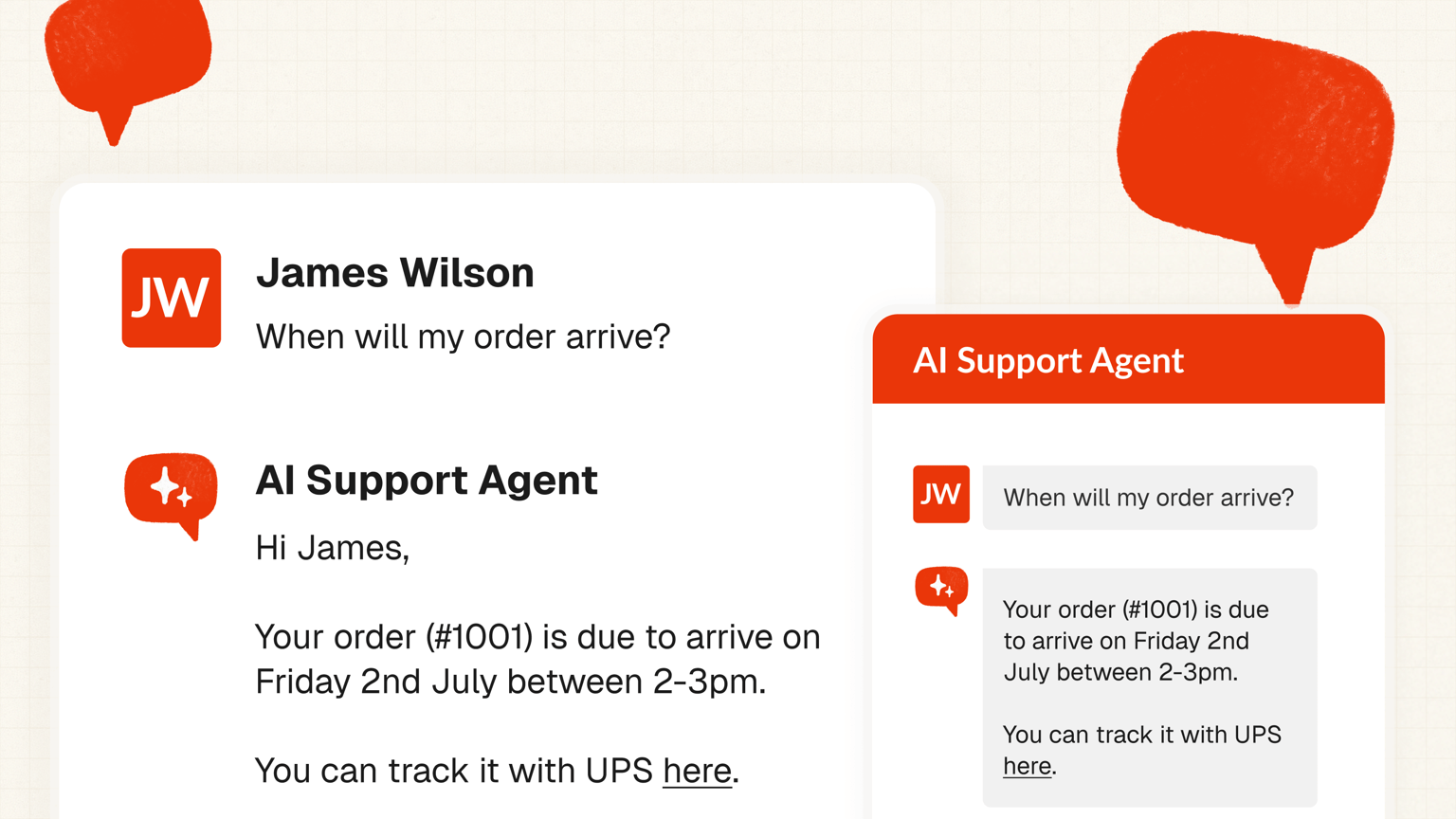 Works perfectly across email, live chat or social. In 95+ languages.