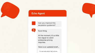 Icon for feature: Echo Agent