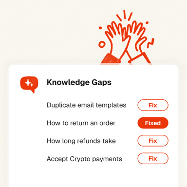 Identify knowledge gaps and improve your answers