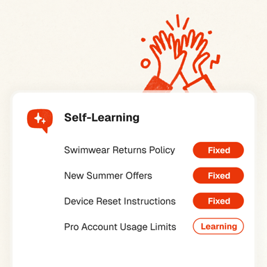 Identify knowledge gaps and improve your answers