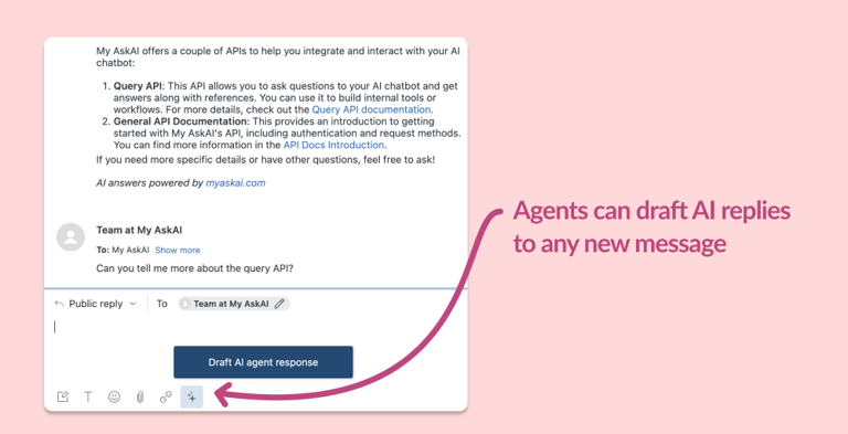 Easily add your website content to train your AI email assistant