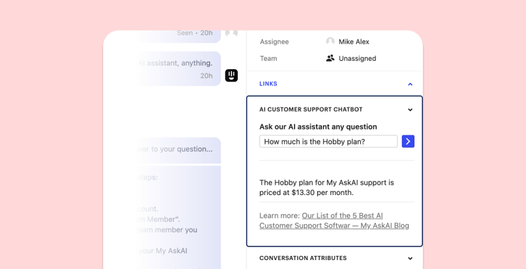 Easily add your website content to train your AI email assistant