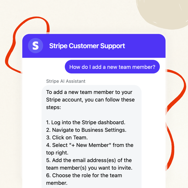 AI agent within Zendesk Messaging for customer support