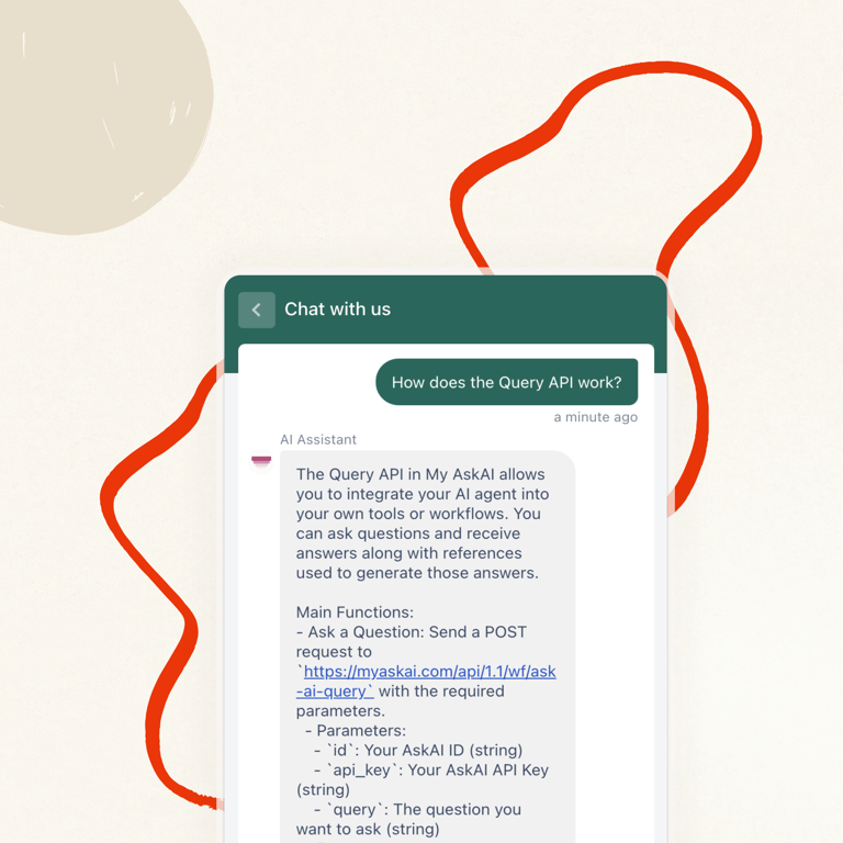 AI agent within Freshchat for customer support