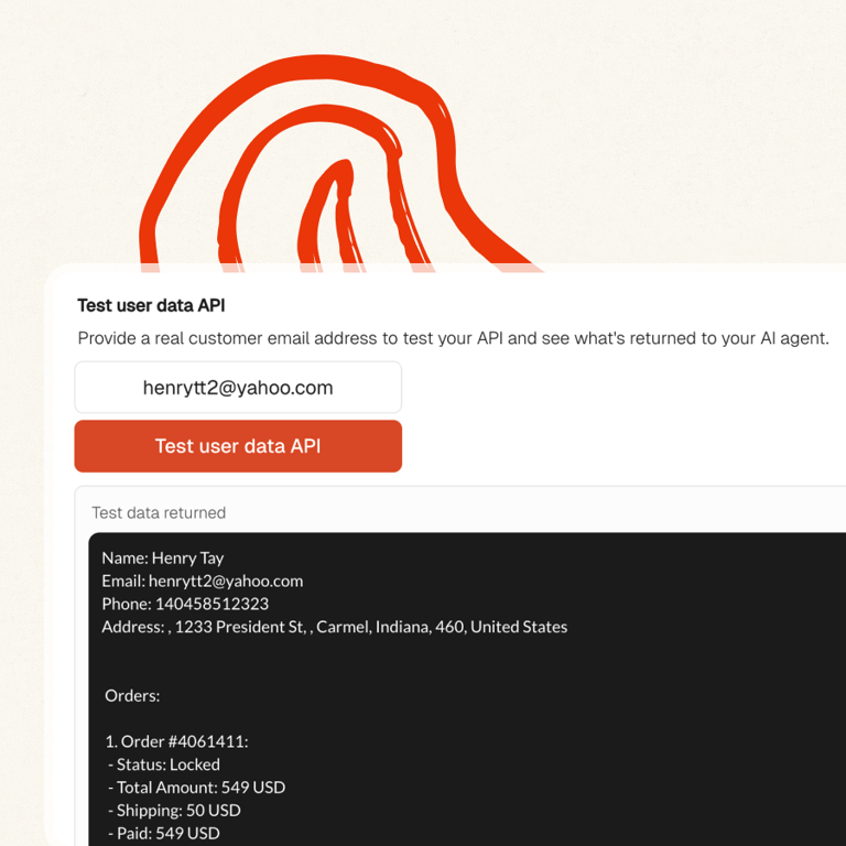 Go beyond simple lookups to enable account-specific actions and answers