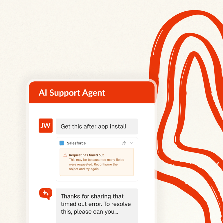 Resolve technical issues faster when your AI agent can see the error