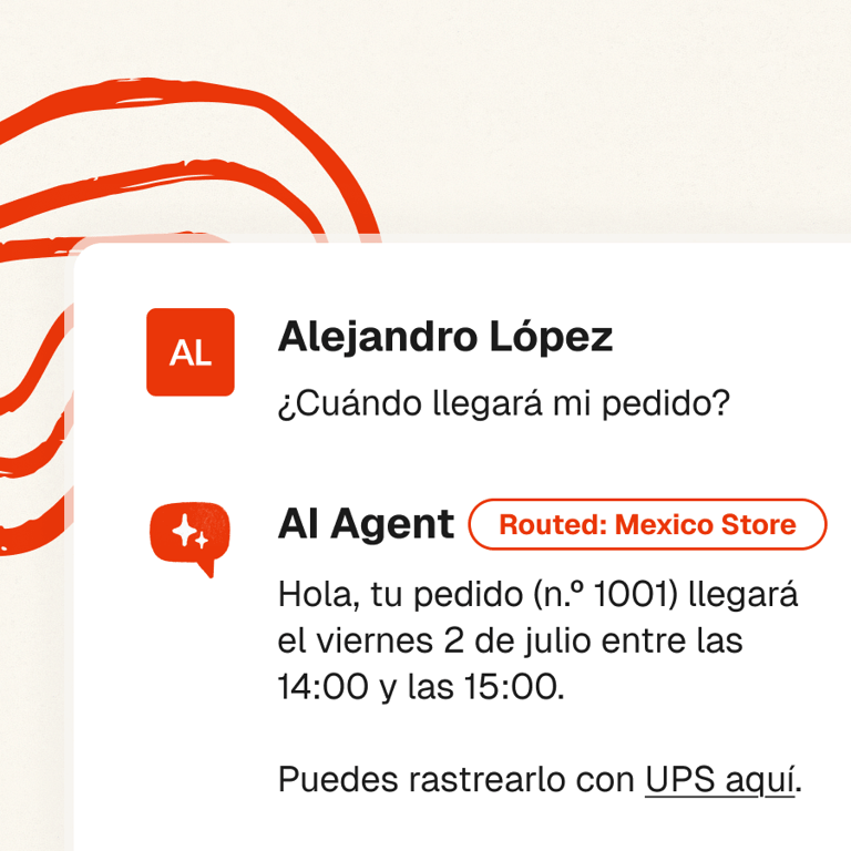 Route incoming conversations to the right AI agent automatically