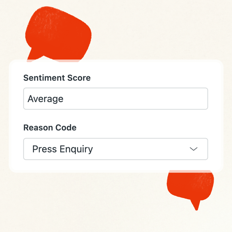 It can automatically tag every ticket for instant triage or escalation.